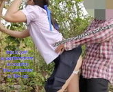 คลิปโป๊นักเรียนไทย ไปไม่ถึงโรงเรียนโดนพ่อเพื่อนขี้เงี่ยนจับเย็ดข้างทาง  