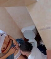 เข้าห้องน้ำตามเมียพี่ชายได้เลียโดนอมควยแถมเย็ดหีฟิตมากๆxxx porn  