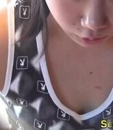 แอบถ่ายน้องเมีย ม.3 ดูหนังโป๊แล้วเบ็ดหีตัวเอง โคตรน่าเย็ดเลย  