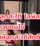 แอบดูลูกสะใภ้ ไลฟ์สดโชว์หี  เงี่ยนควยทนไม่  ขอเย็ดหีลูกสะใภ้สักที  