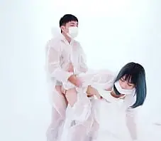 ดูหนังโป๊เกาหลีจบเรื่องไม่เซ็นเซอร์ คู่รักเย็ดกันในห้องปลอดเชื้อ xxx เรื่องราวของยุคที่มีแต่โรคระบาด  